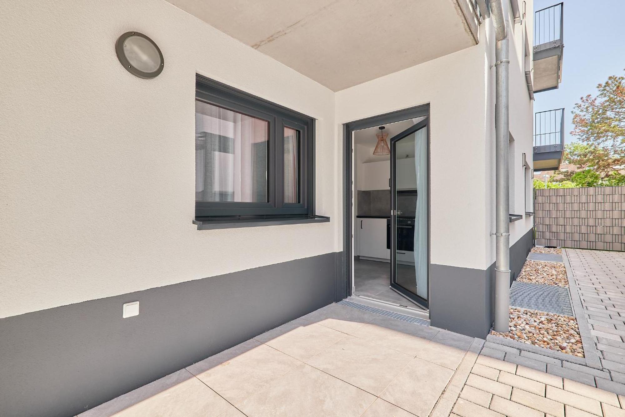 Elegantes 2 Zimmer Apartment Neubau Top Lage مانهايم المظهر الخارجي الصورة